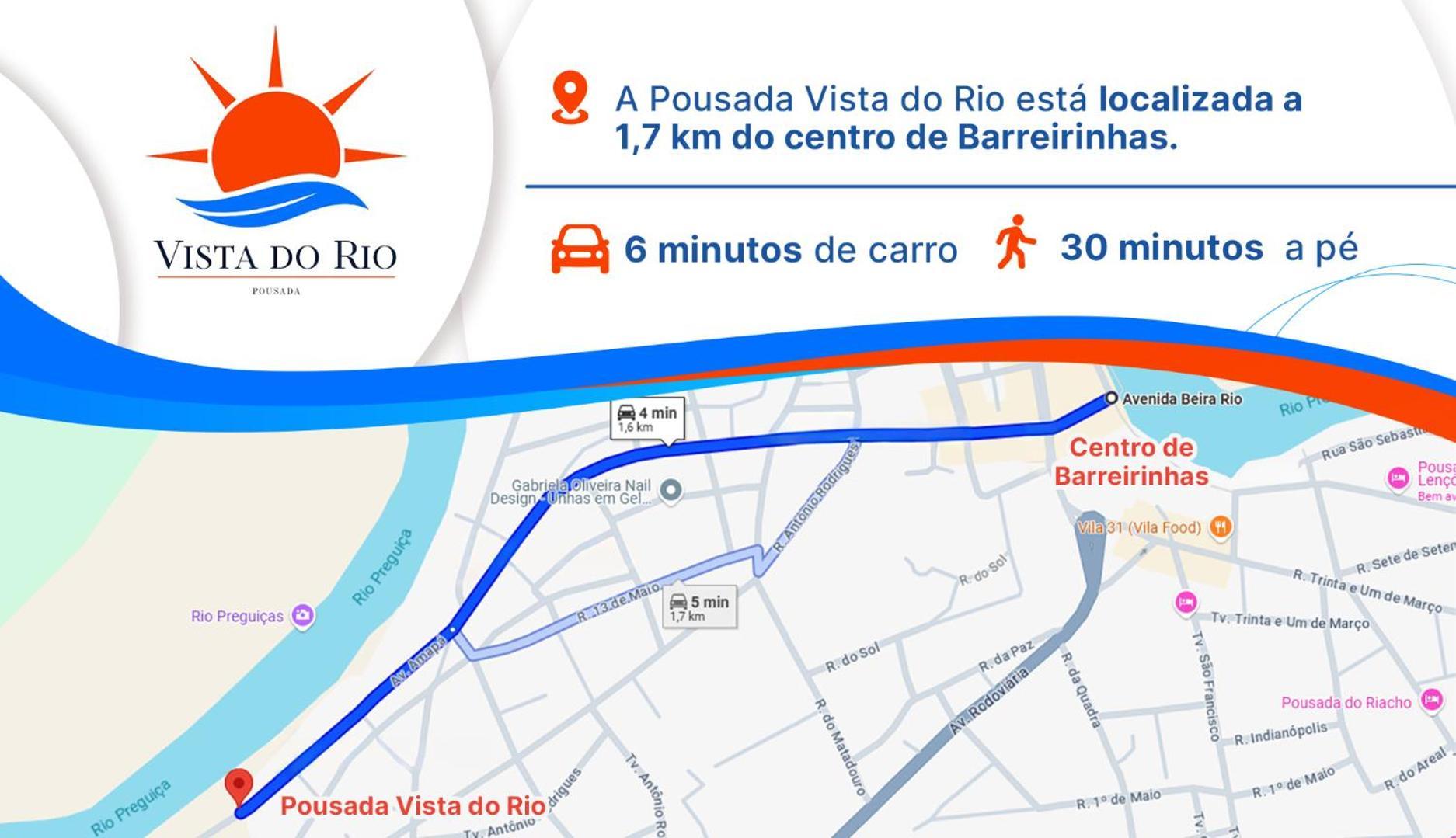 Pousada Clube Vista Do Rio Barreirinhas Exteriér fotografie